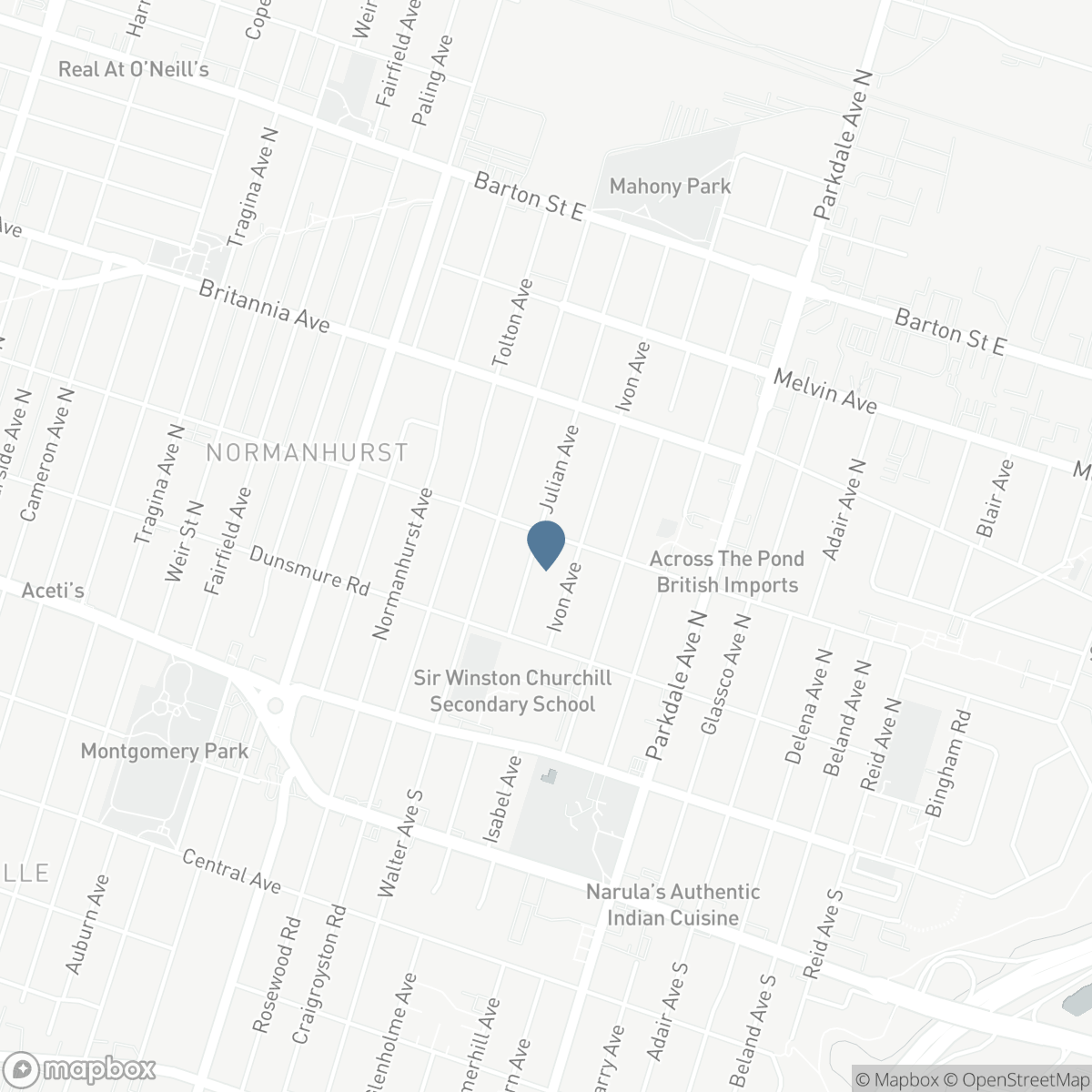 118 JULIAN Avenue, Hamilton, Ontario L8H 5R7